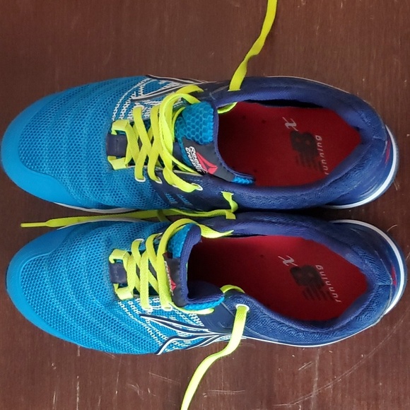 EUC. Reebok Crossfit, Mens Size 7.5 Neon Athletic Running Training Sneakers - Picture 8 of 12